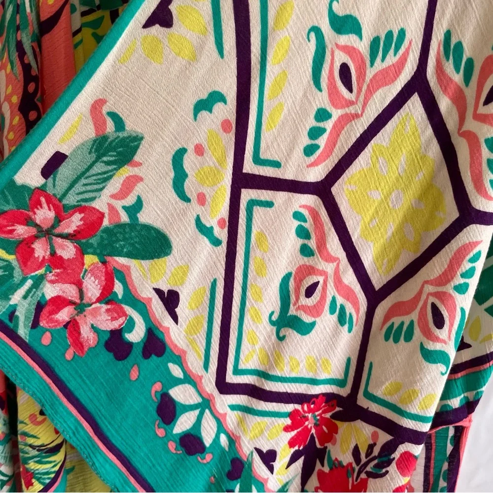 Nine West Floral Kimono OS